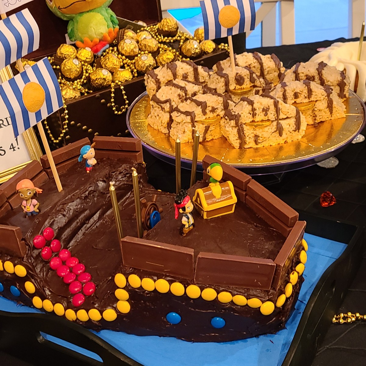 Pirate Ship Cake