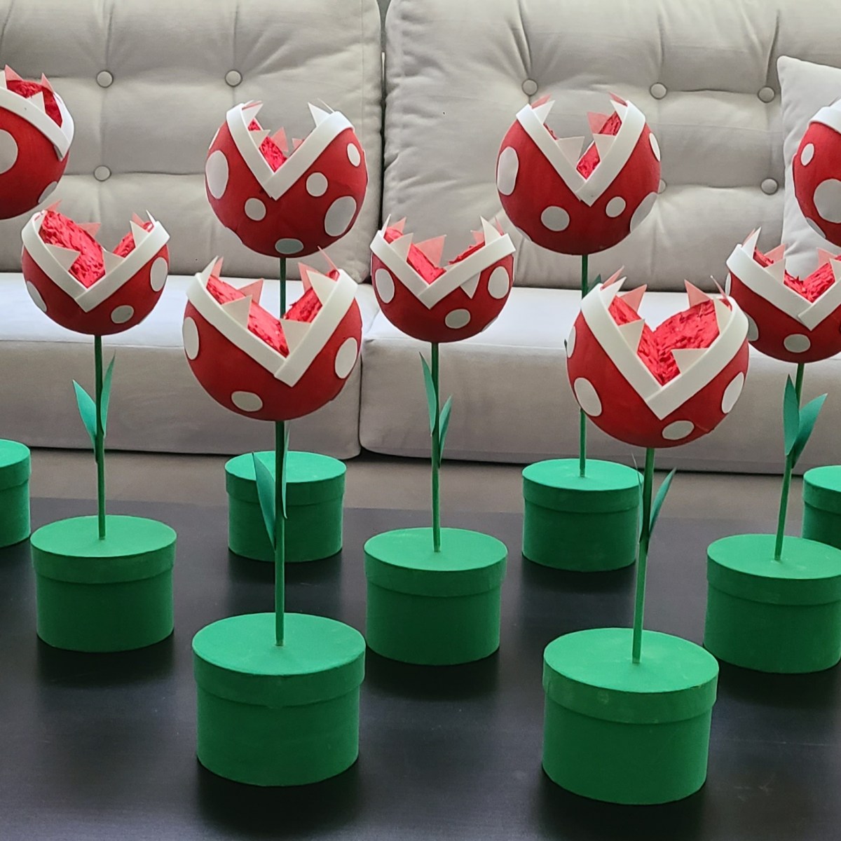 DIY Super Mario Piranha&nbsp;Plants